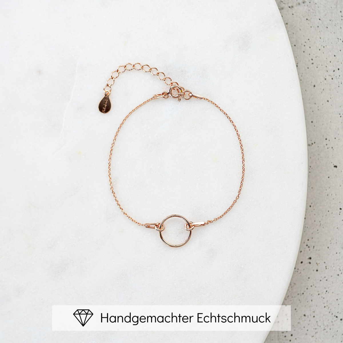 Toni | Armband mit Kreis für Trauzeugin & Brautmutter